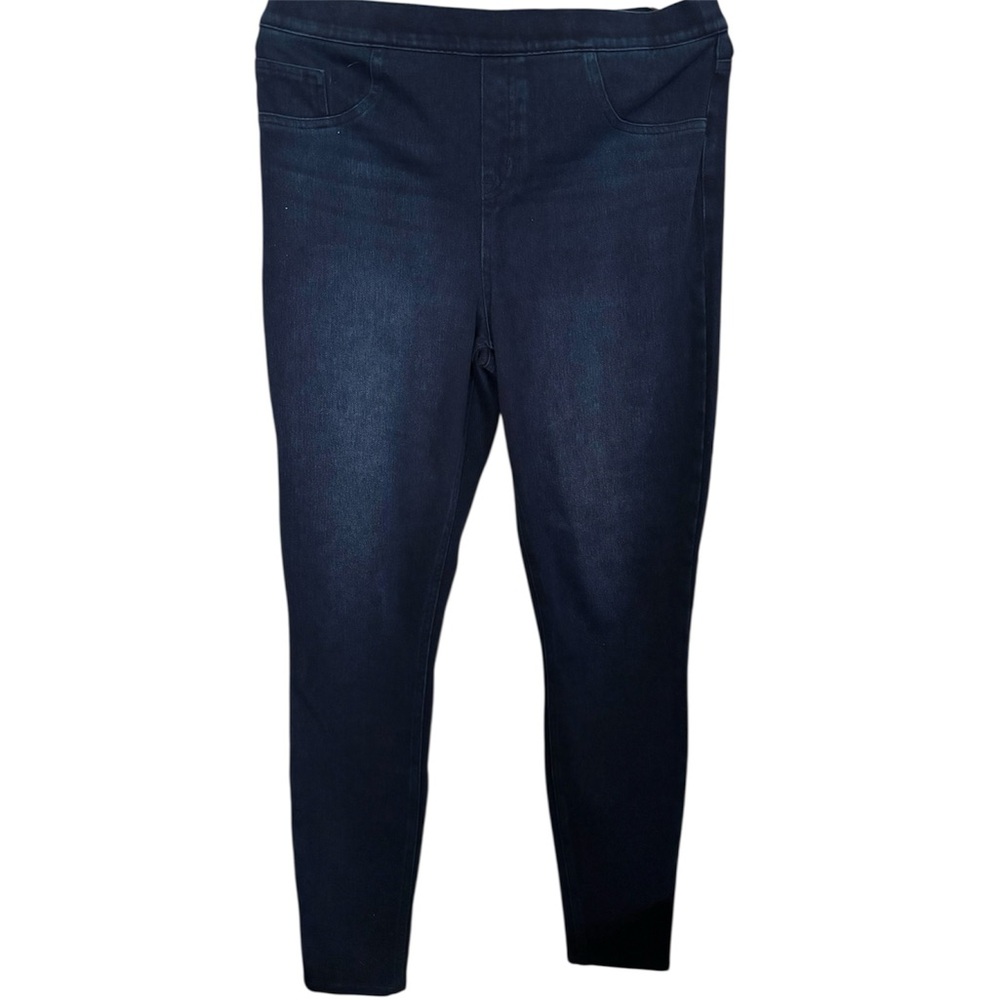 SPANX Dark Wash Tummy Control Jeggings